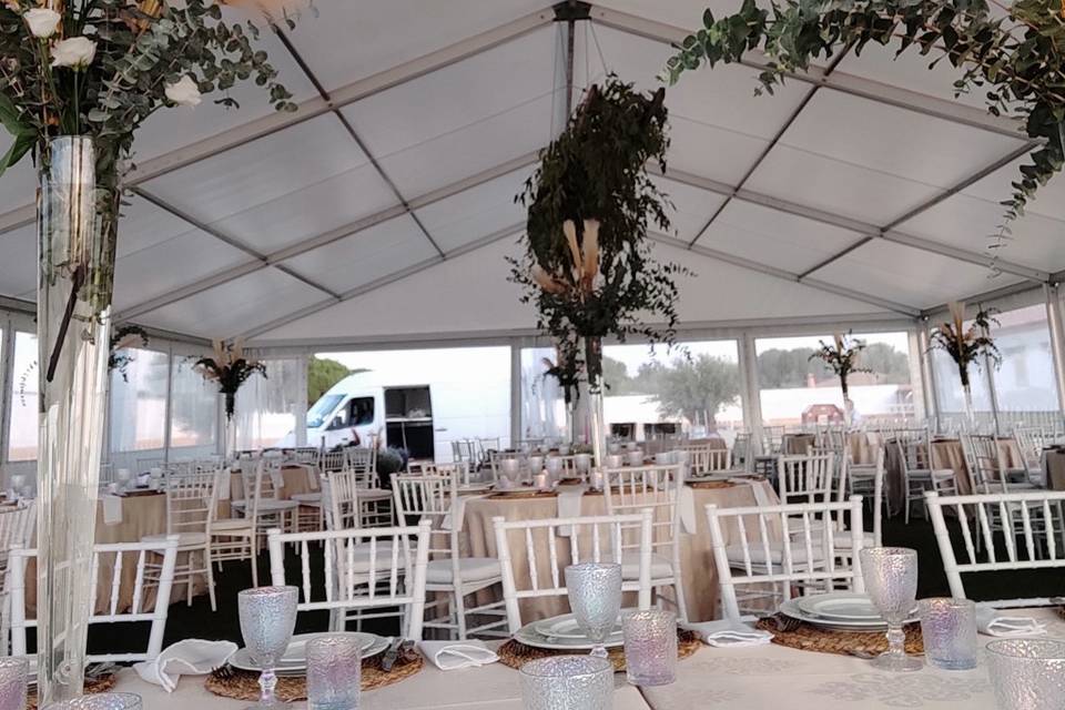 Carpa decorada