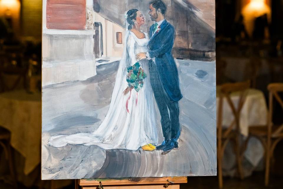 Retrato de bodas