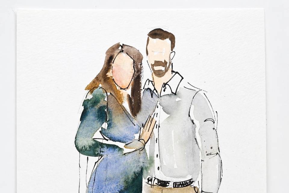Retrato de invitados