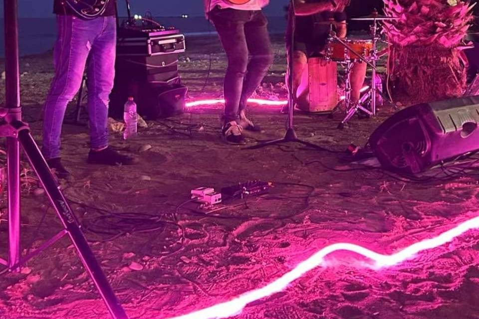 Fiesta en la playa