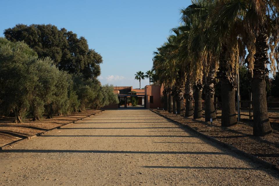 Entrada a La Calera