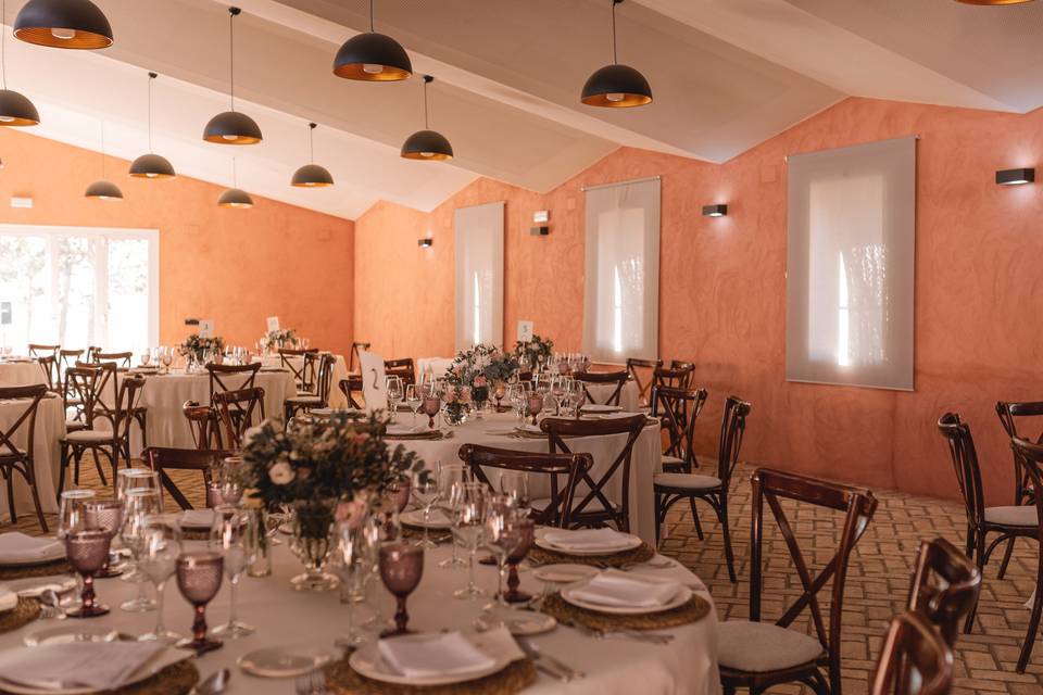 Salón climatizado