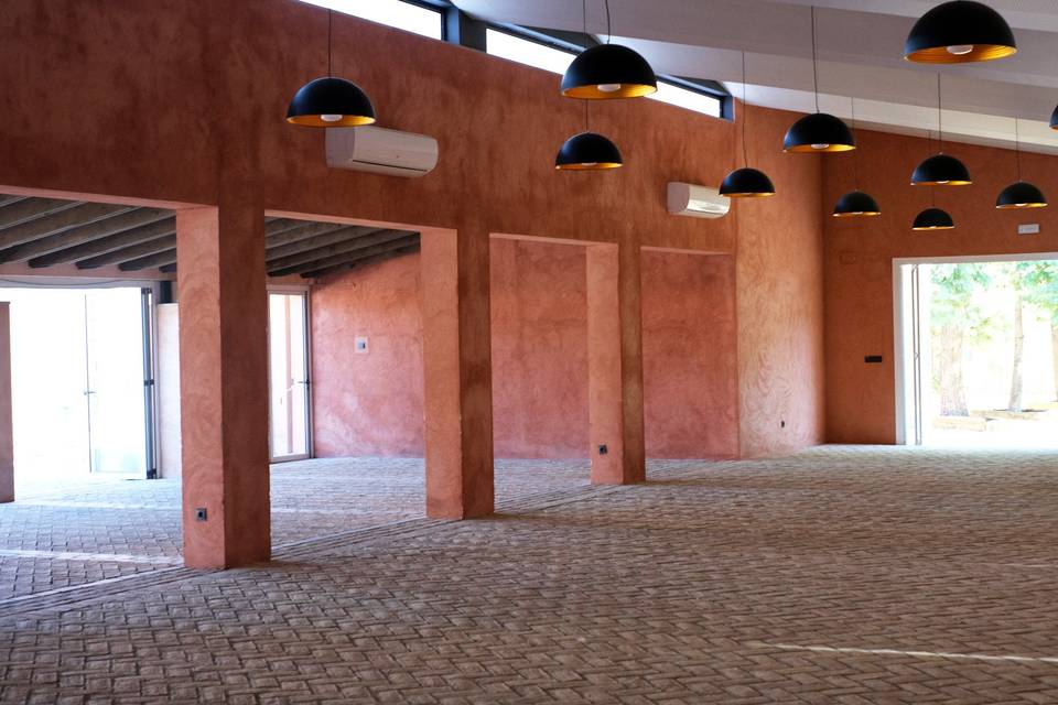 Salón climatizado