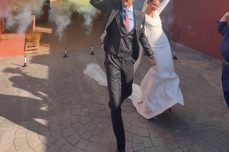 Humo aéreo normal