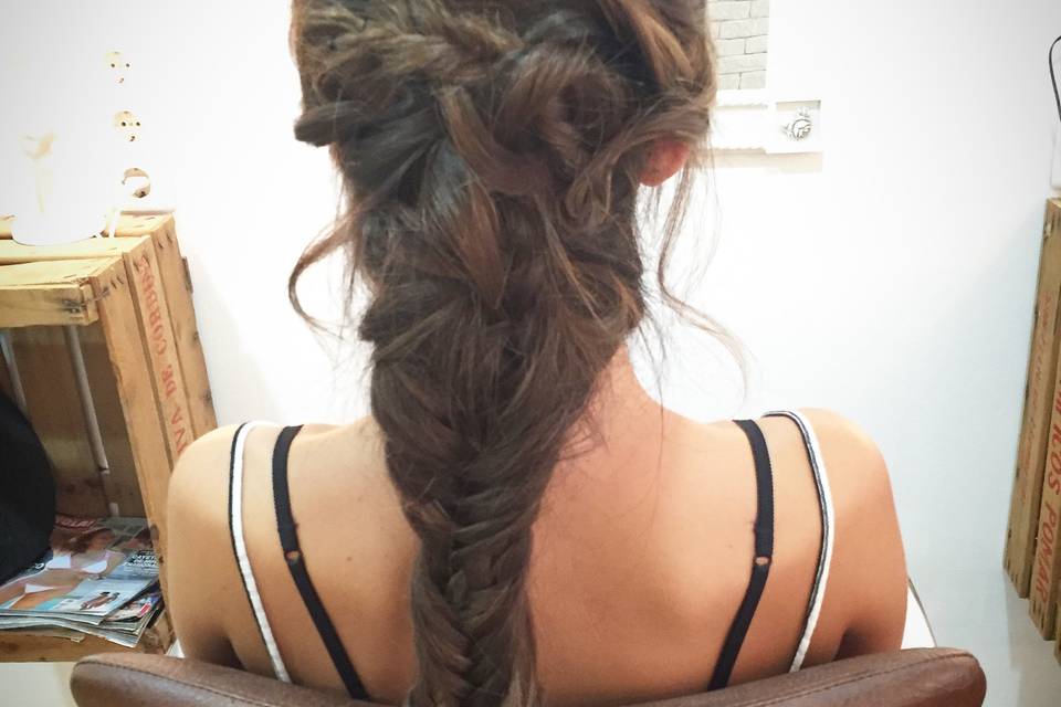 Trenza para novia