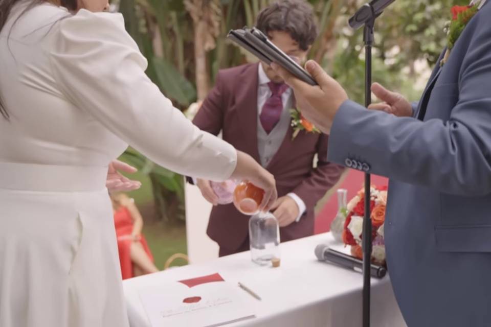 Ceremonias de la arena