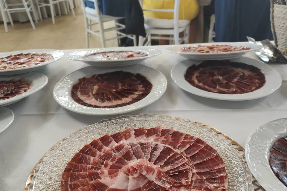 Plato mesa de los novios