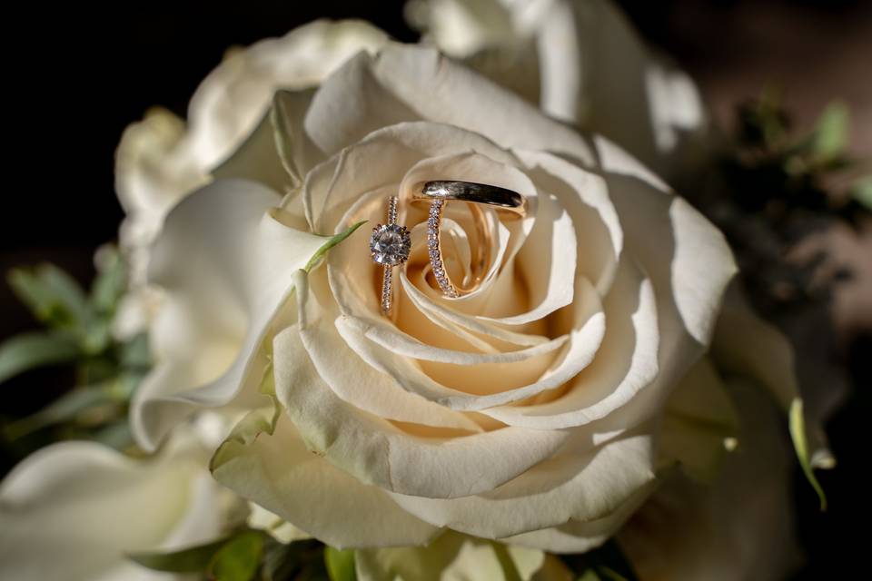 Día de boda - detalles anillos