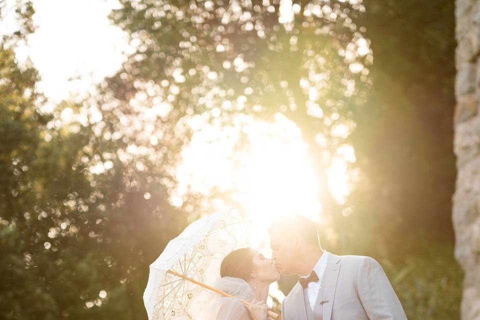 Día de boda, sesión de fotos