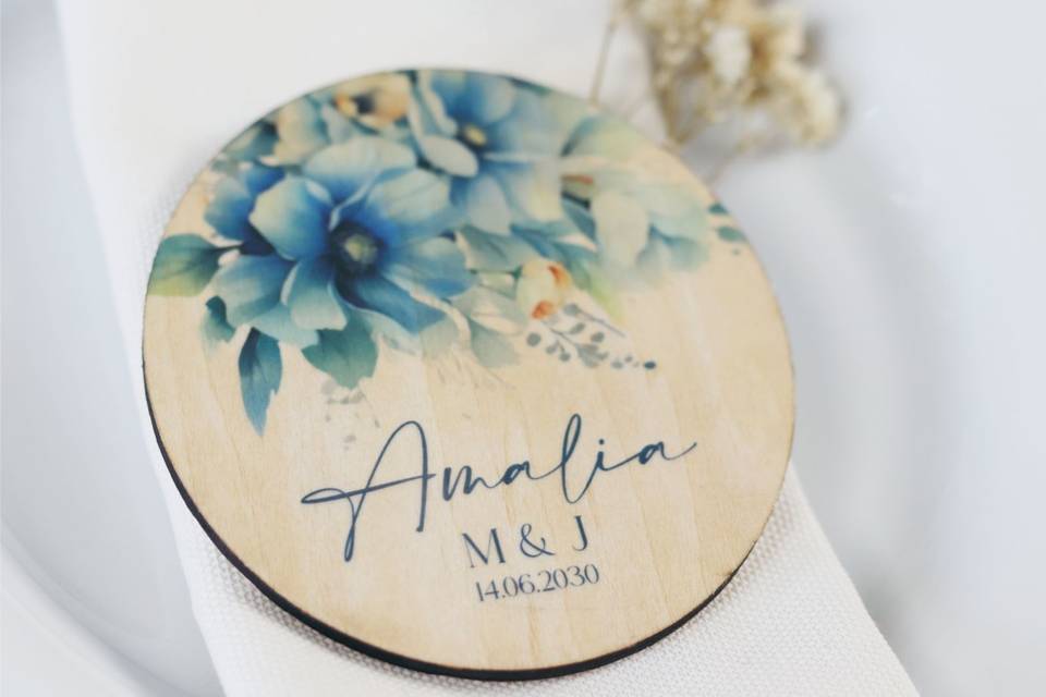 Posavasos - Celeste