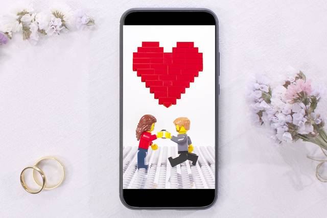 Invitación Lego Boda