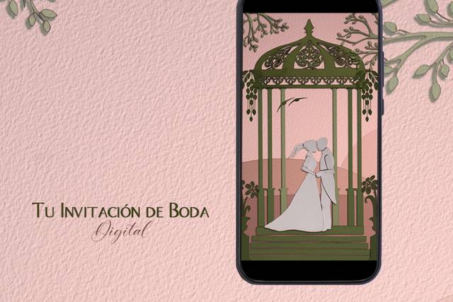 Invitación digital Siluetas