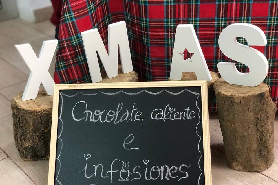 Chocolatada en Colegio NS Rosario