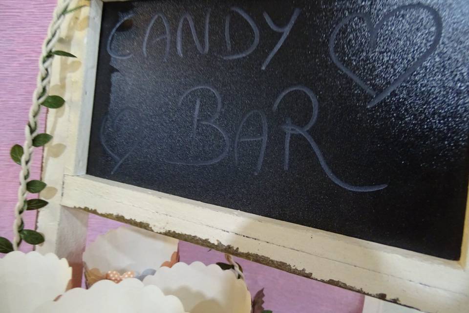 Detalles del candy bar