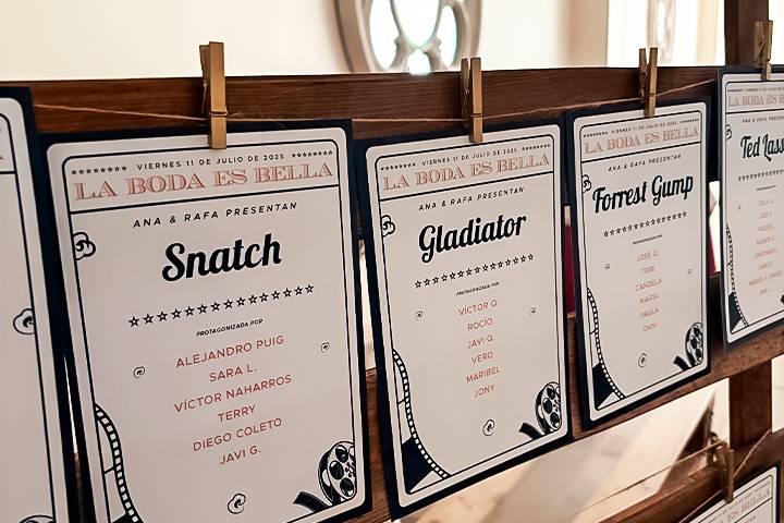 Seating plan Personalizado