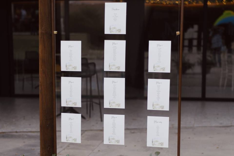 Seating plan
