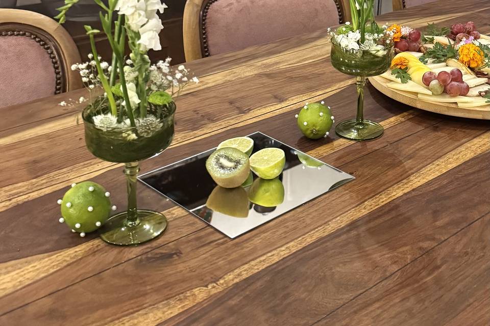 Decoración de la mesa
