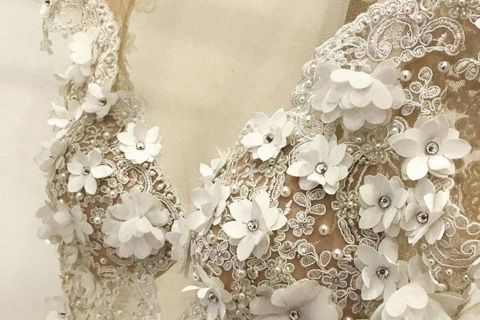 Corpiño de novia