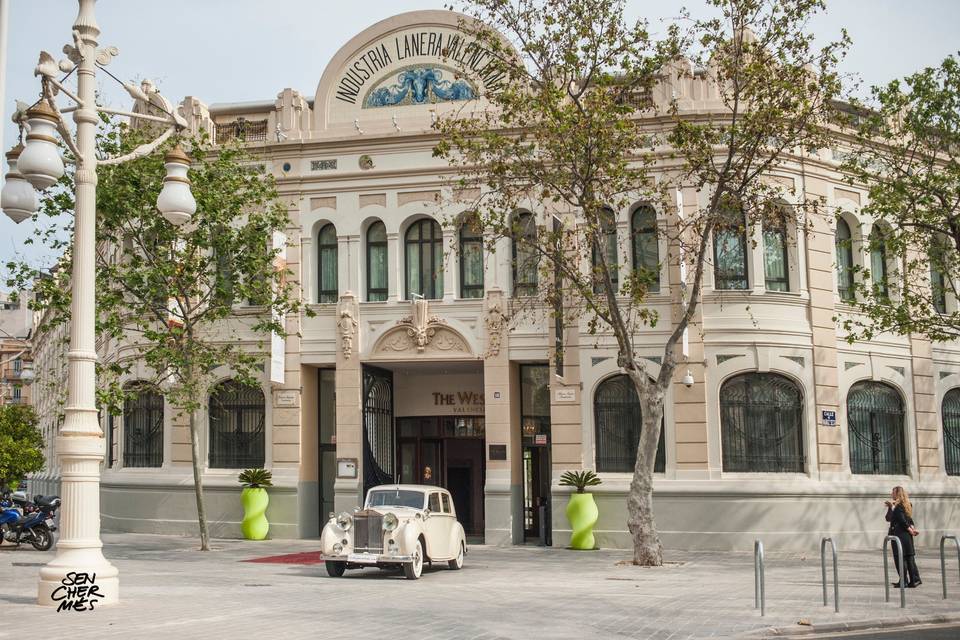 Entrada para banquetes