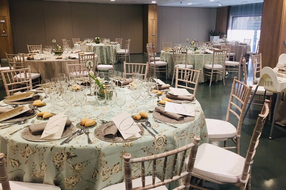 Banquete en salón