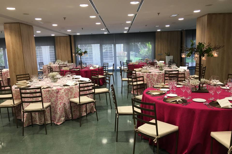 Banquete en salón