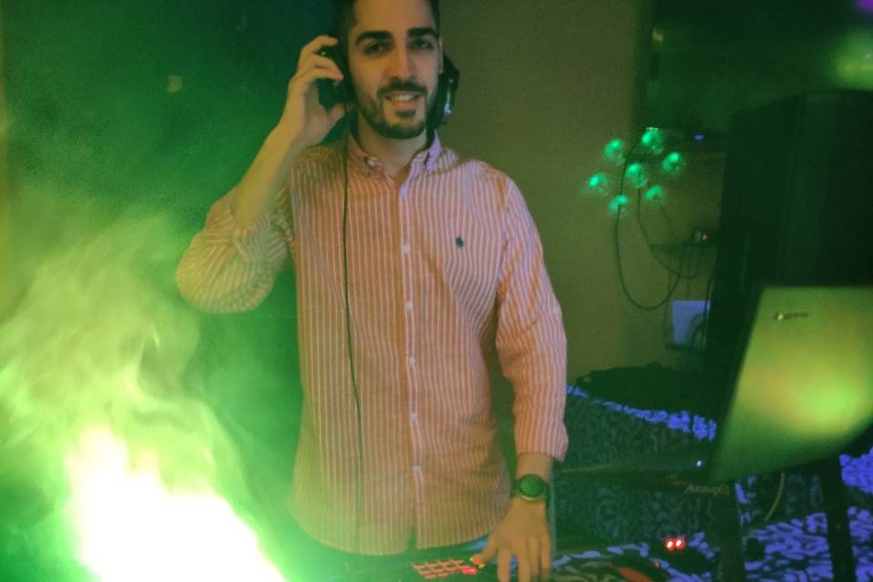 DJ en acción