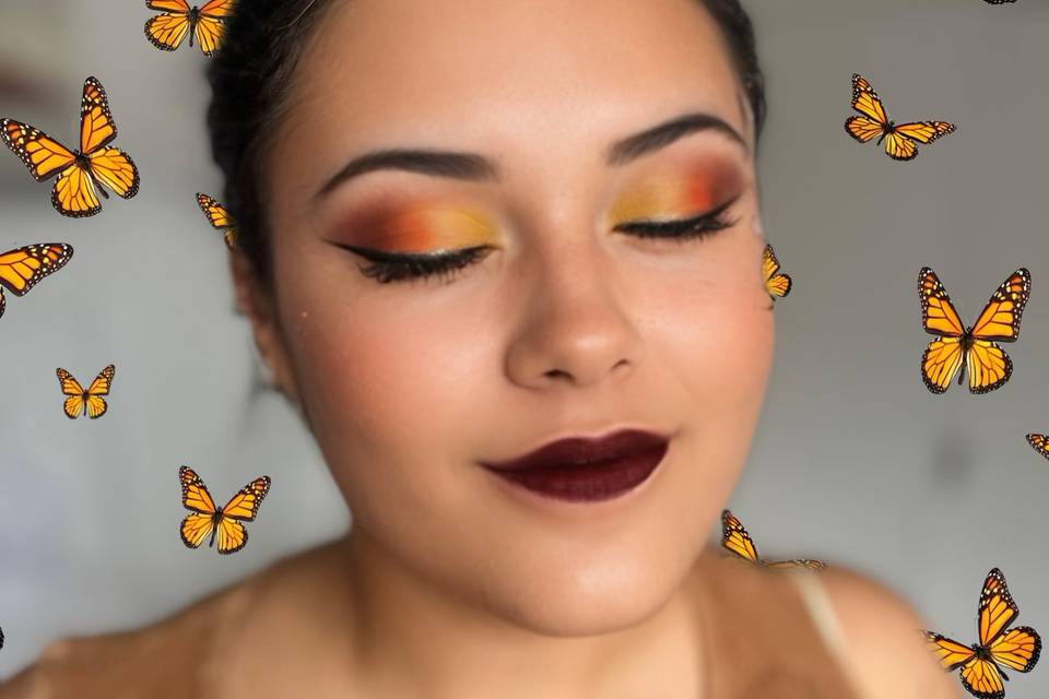 Maquillaje invitada noche