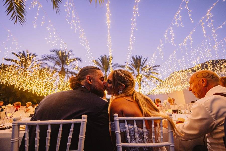Iluminación para bodas