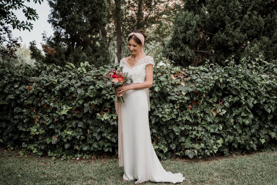 Novia radiante