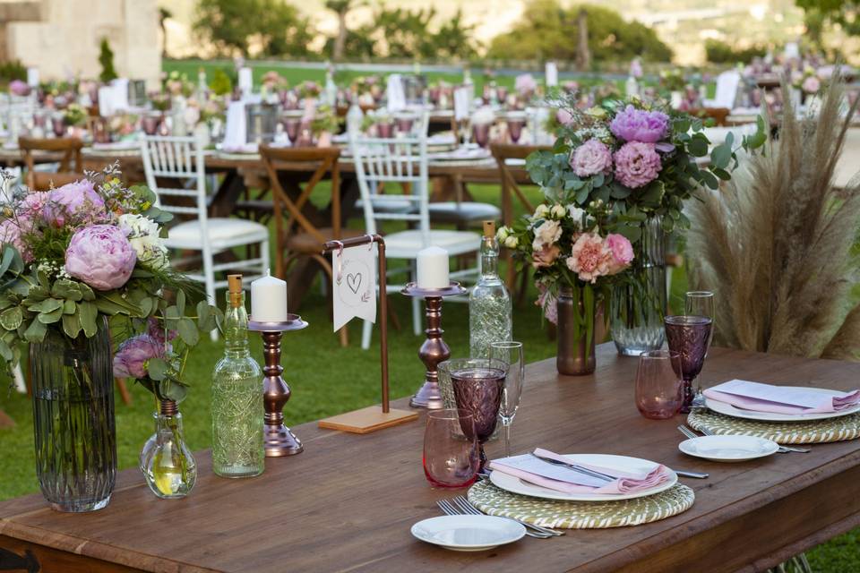 Decoración de bodas en Alicant