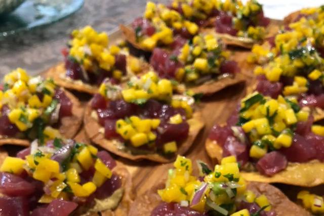 Tostadas de atun