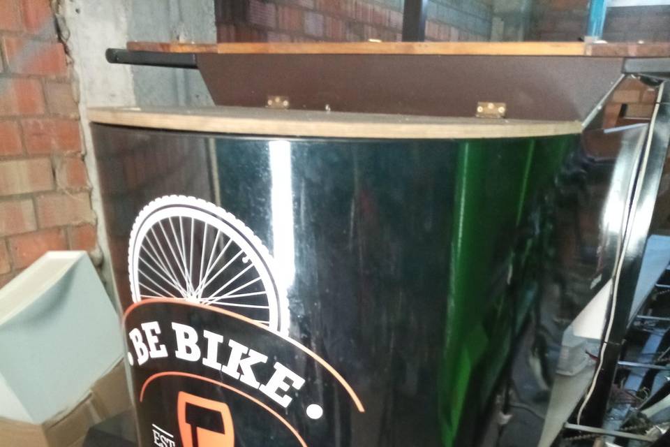 Beerbike on the rock