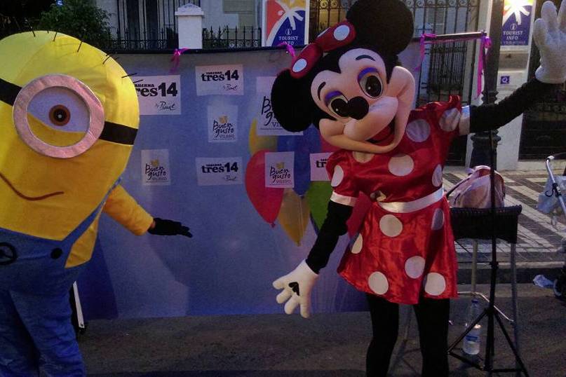 Aparición de Minion y Minnie