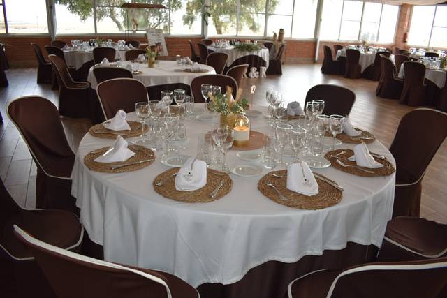 Salón acristalado