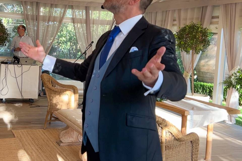 Maestro ceremonias (Boda)