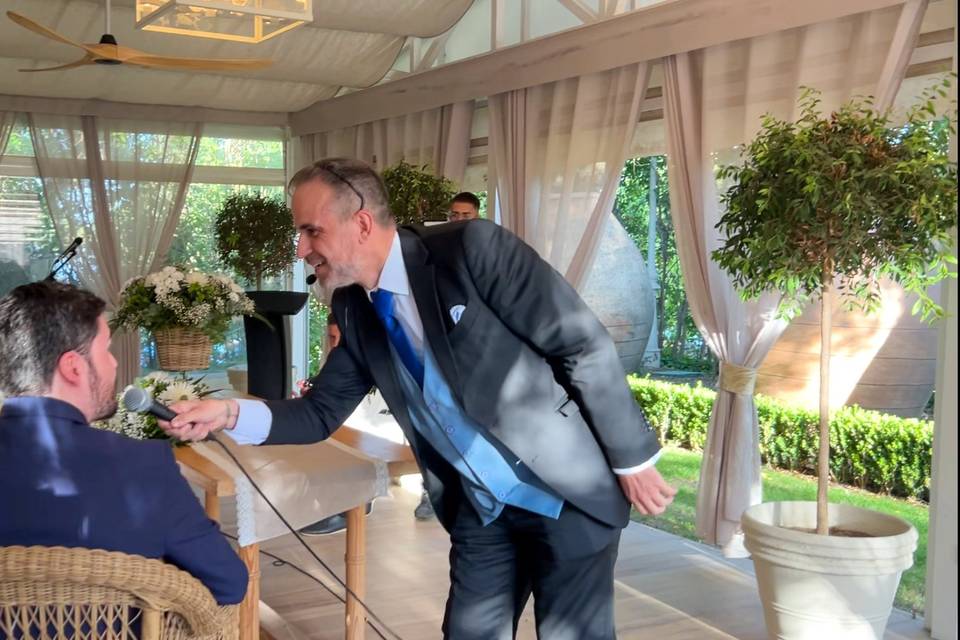 Maestro ceremonias (Boda)