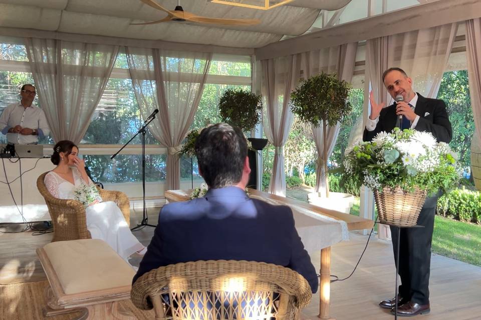 Maestro ceremonias (Boda)