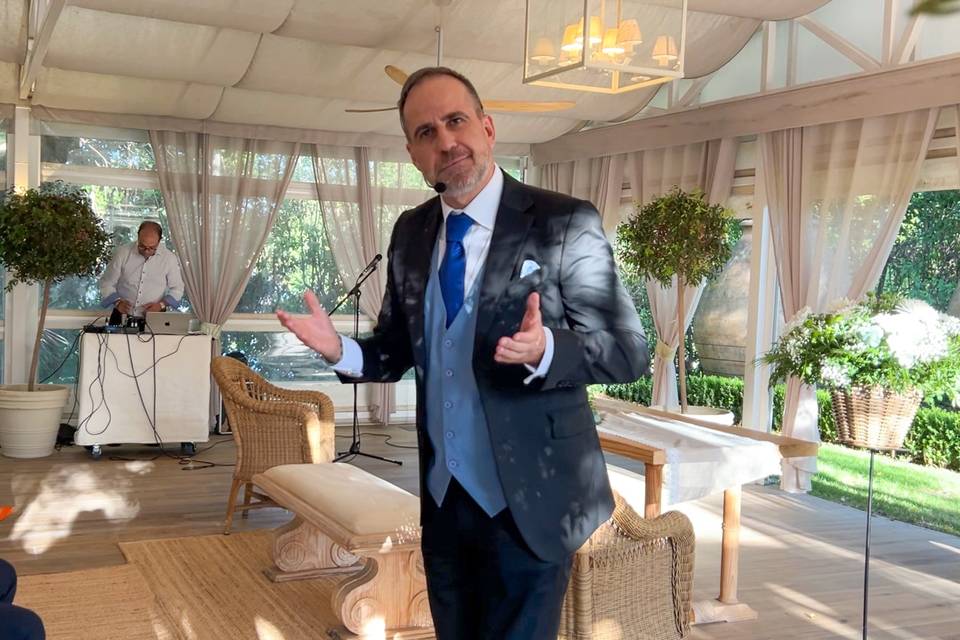 Maestro ceremonias (Boda)