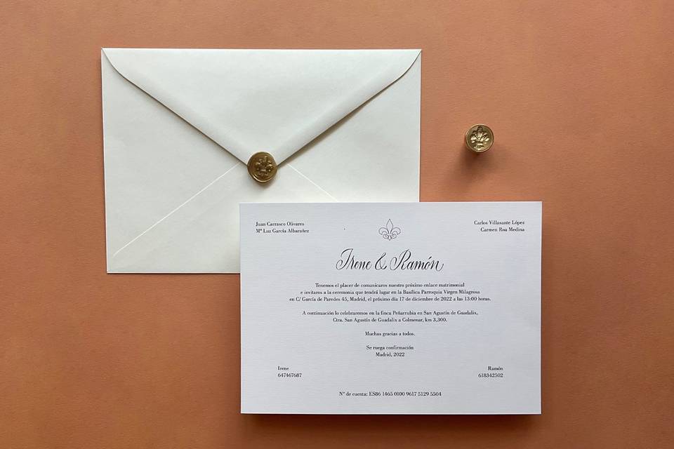 Invitaciones personalizadas