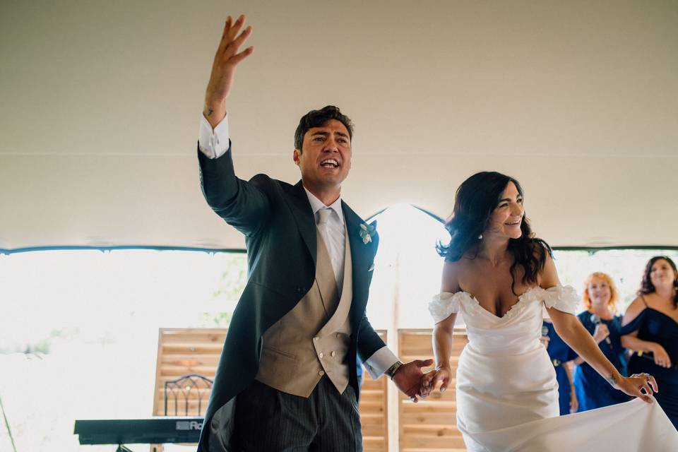 Saludo novios