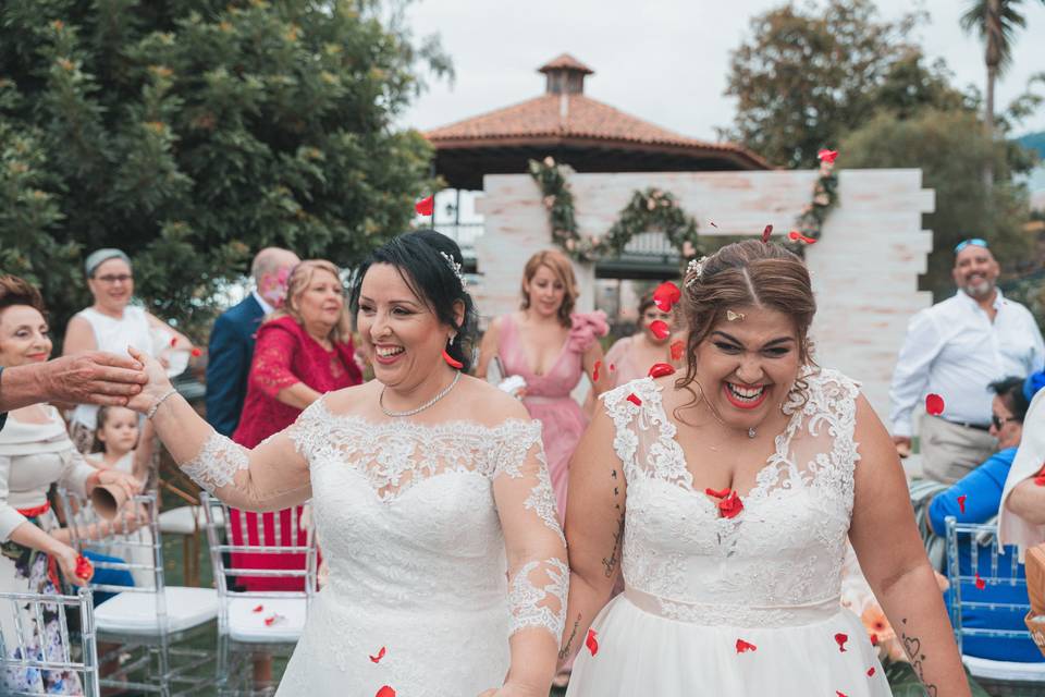 Boda de Mery y Mina