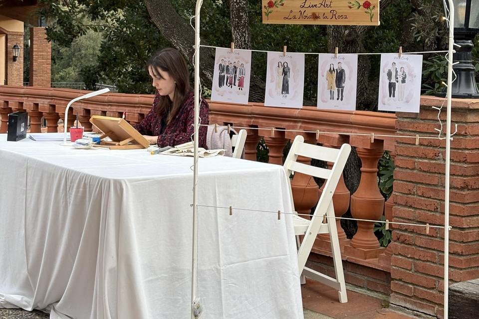 Decoración live art