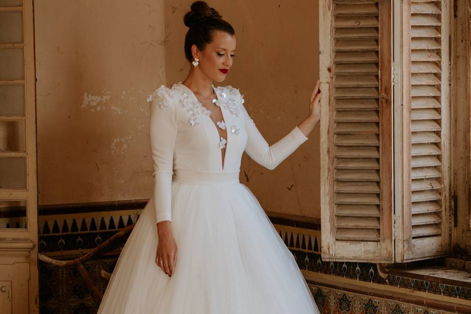 Boda romántica en palacio