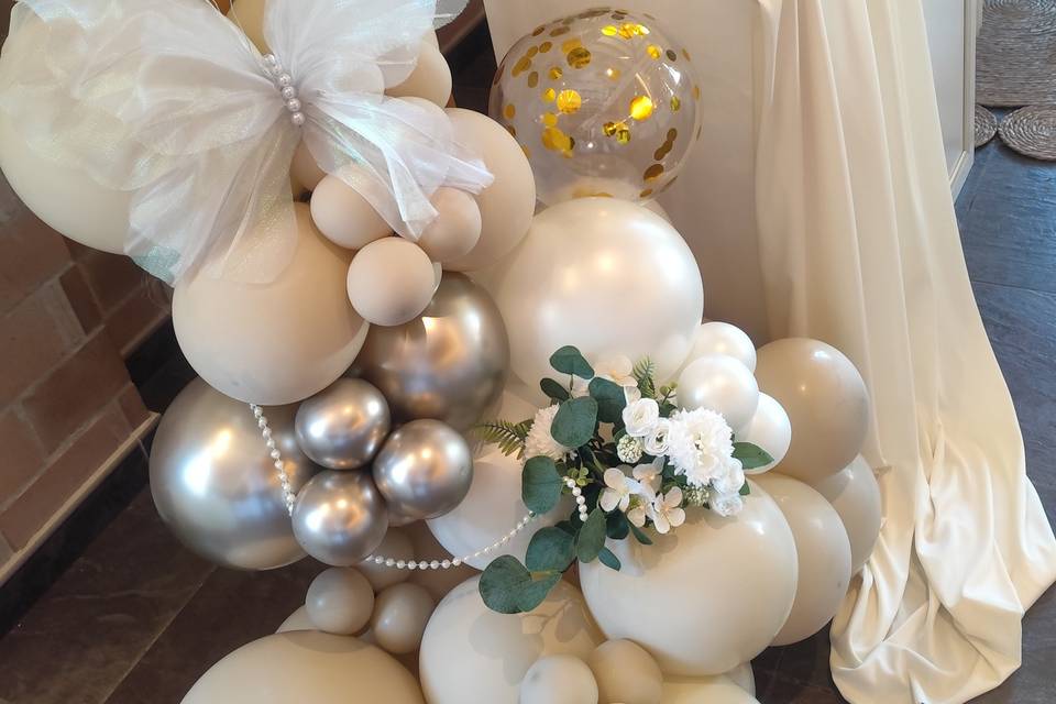 Decoración con globos