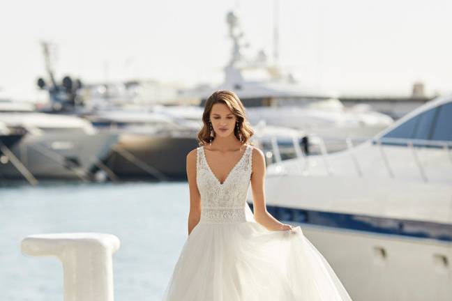 Seda y Organza Novias