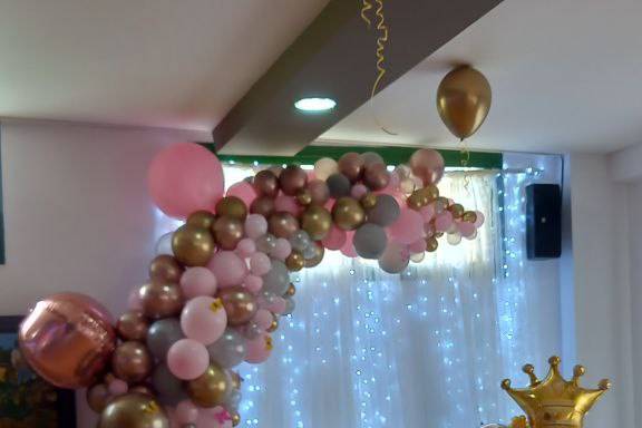 Decora con globos