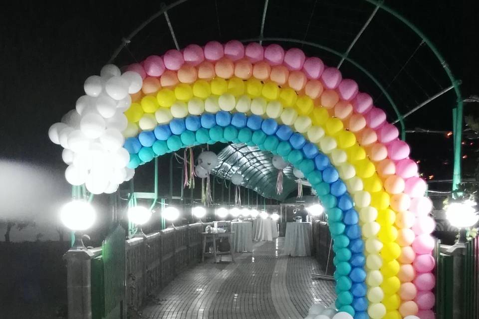 Decora con globos