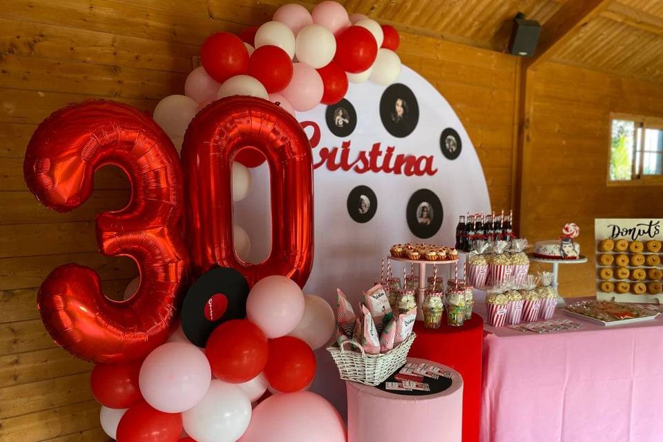 Decora con globos