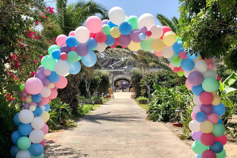 Decora con globos