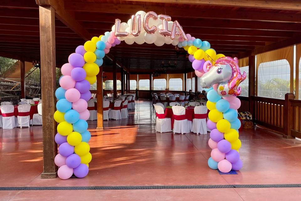 Decora con globos